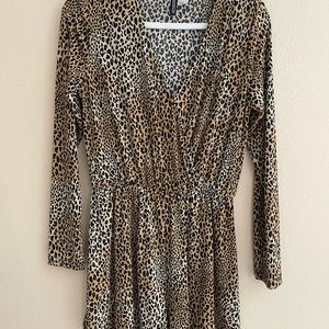 Leopard Romper